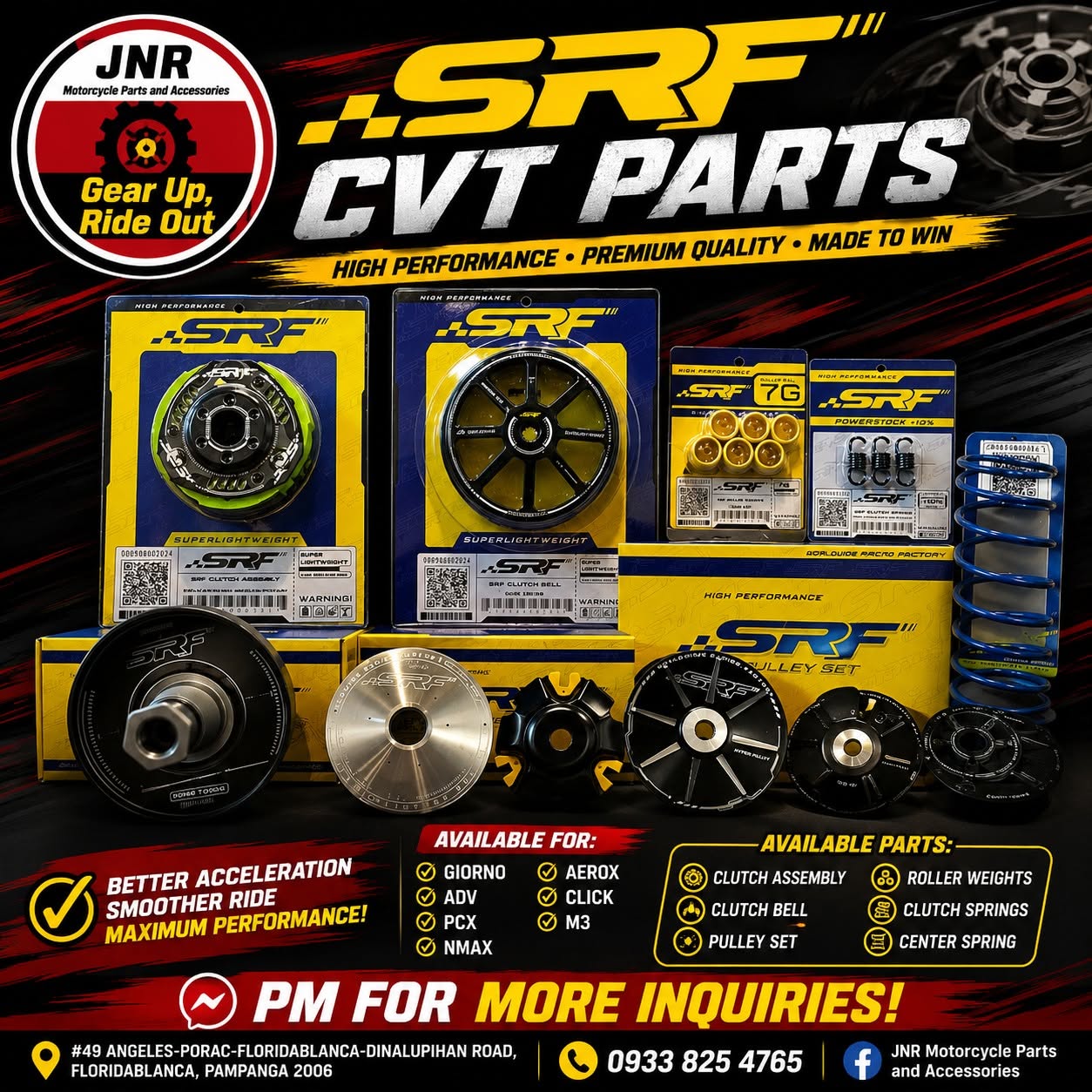 JnR Motor Parts Accessories 8